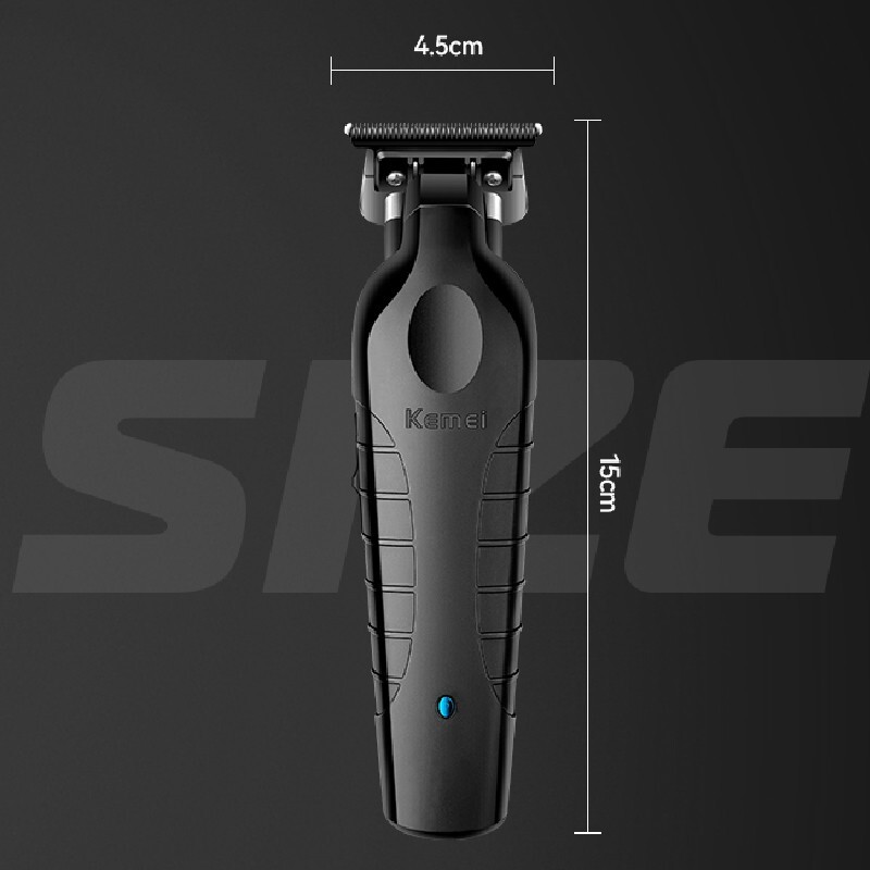Kemei 2299 Barber Cordless Hair Trimmer 0mm Zero Gapped Carving