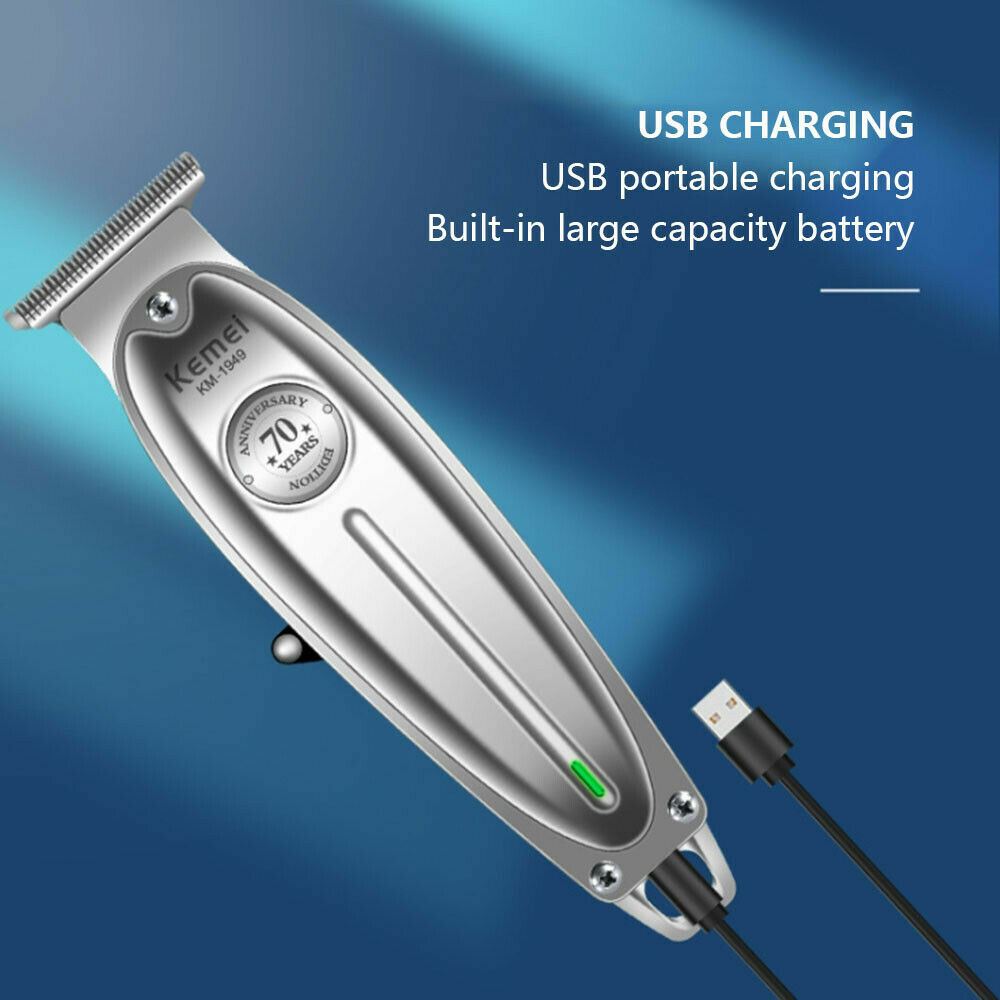 Kemei Professional Electric Hair Clipper Cordless Trimmer Hair Cutting Shaver