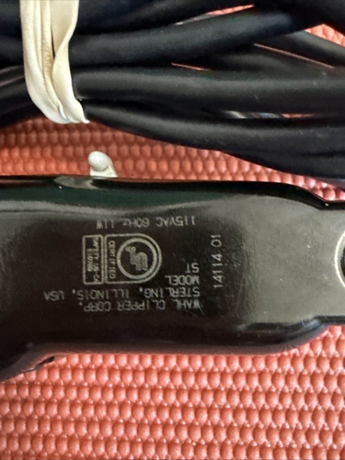 Wahl Model ST Professional Designer Red Electric Corded Clippers