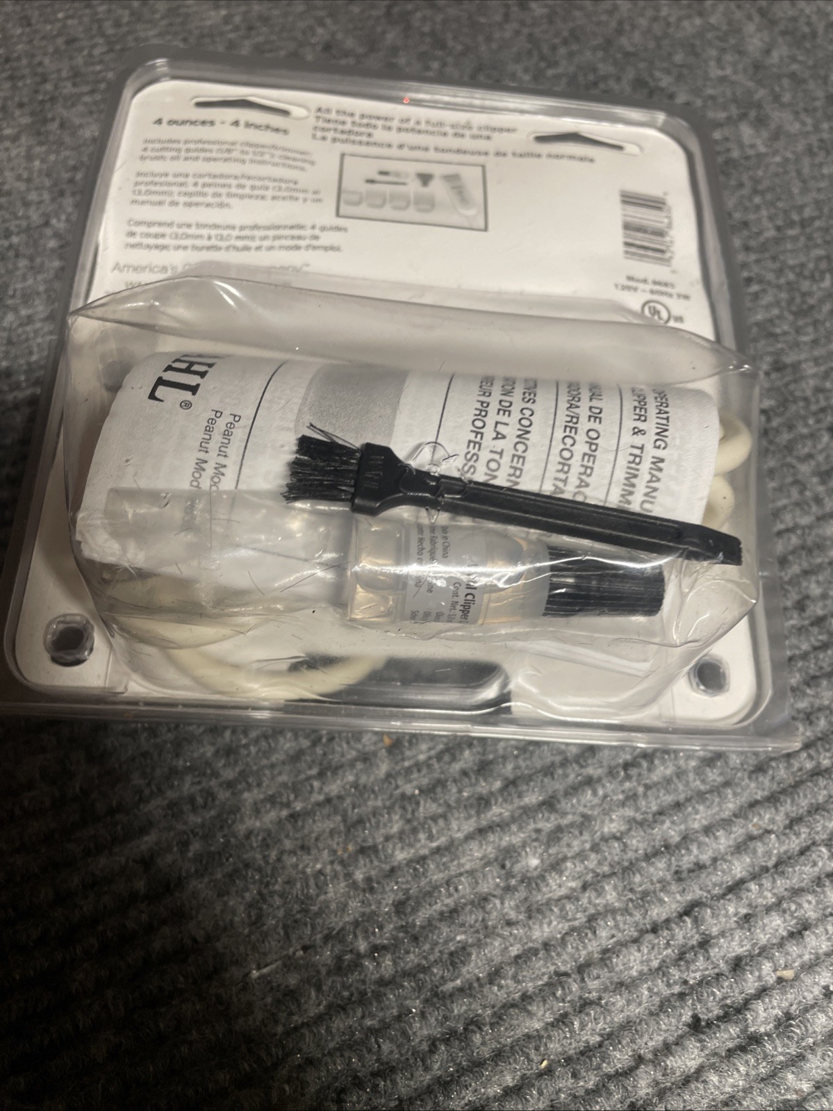 Wahl Professional Classic Peanut Clipper/Trimmer – White Open Box