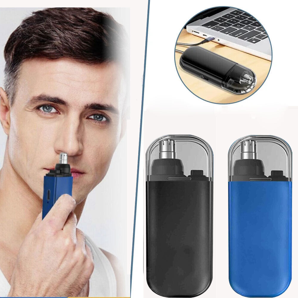 Nose Hair Trimmer USB Charging High Quality Electric Portable Men Mini Nose Hair