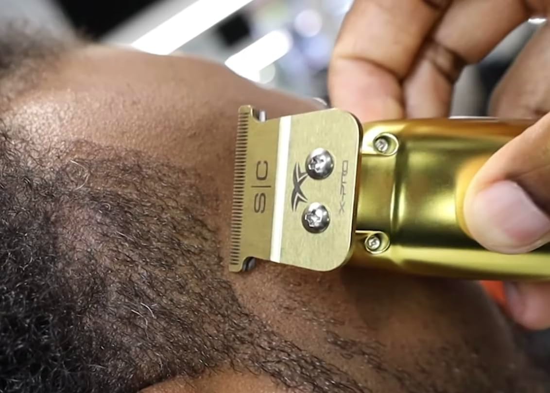 StyleCraft Saber Gold Trimmer Cordless Metal Digital Brushless Motor #SC405G