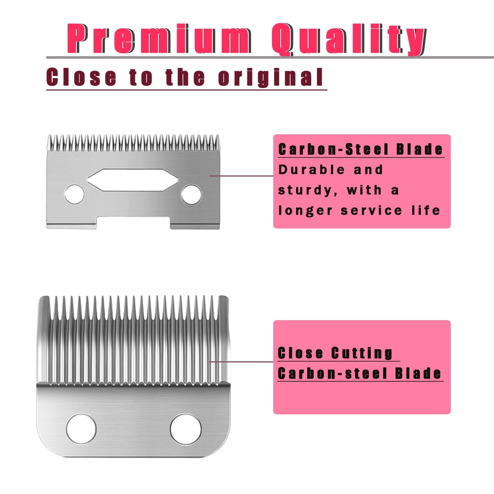 1 Pcs Blade for Wahl Clipper 2 Hole Replacement Blades