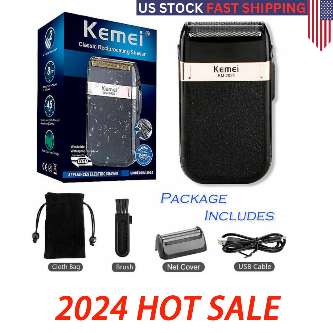Men’s Electric Shaver Trimmer Razor Wireless Recharge Hair Beard Shaving Machine