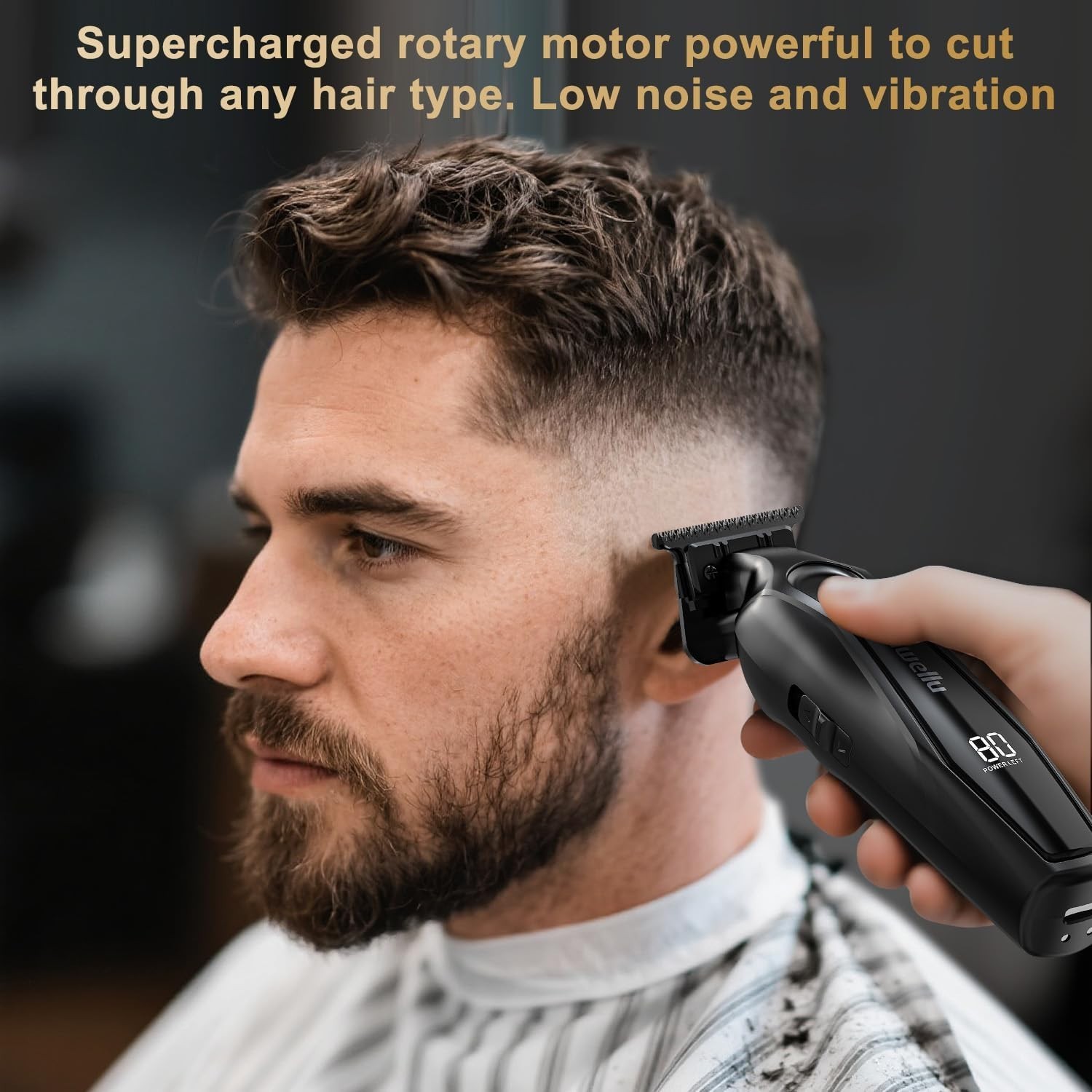 Blackout Trimmer Plus Zero Gap, Barbers Tonic Premium Black