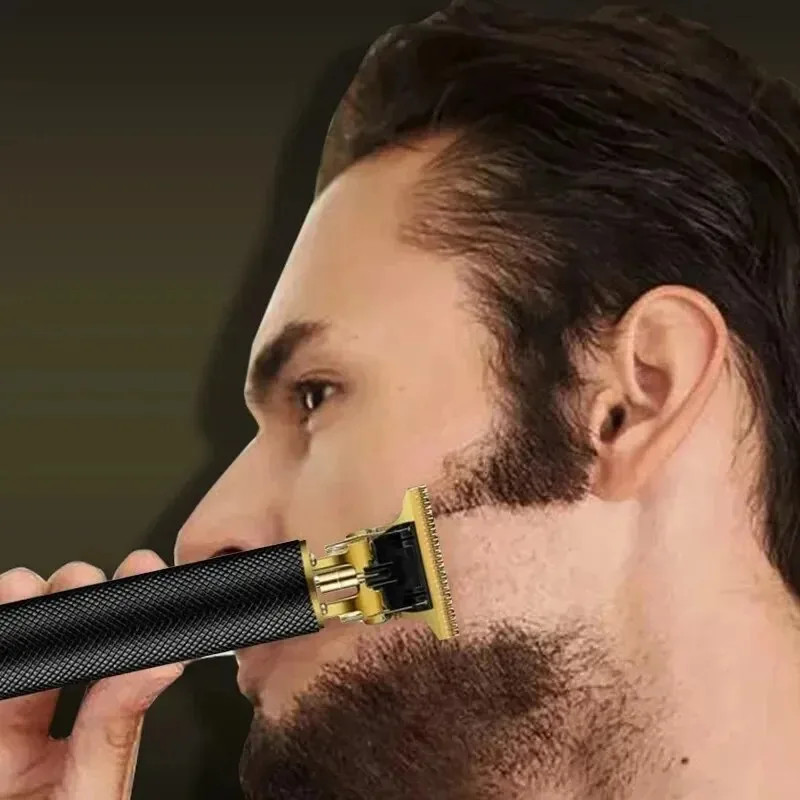 Electric Hair Cutting Machine Vintage T9 Clipper Hair Rechargeable Man Shaver Tr