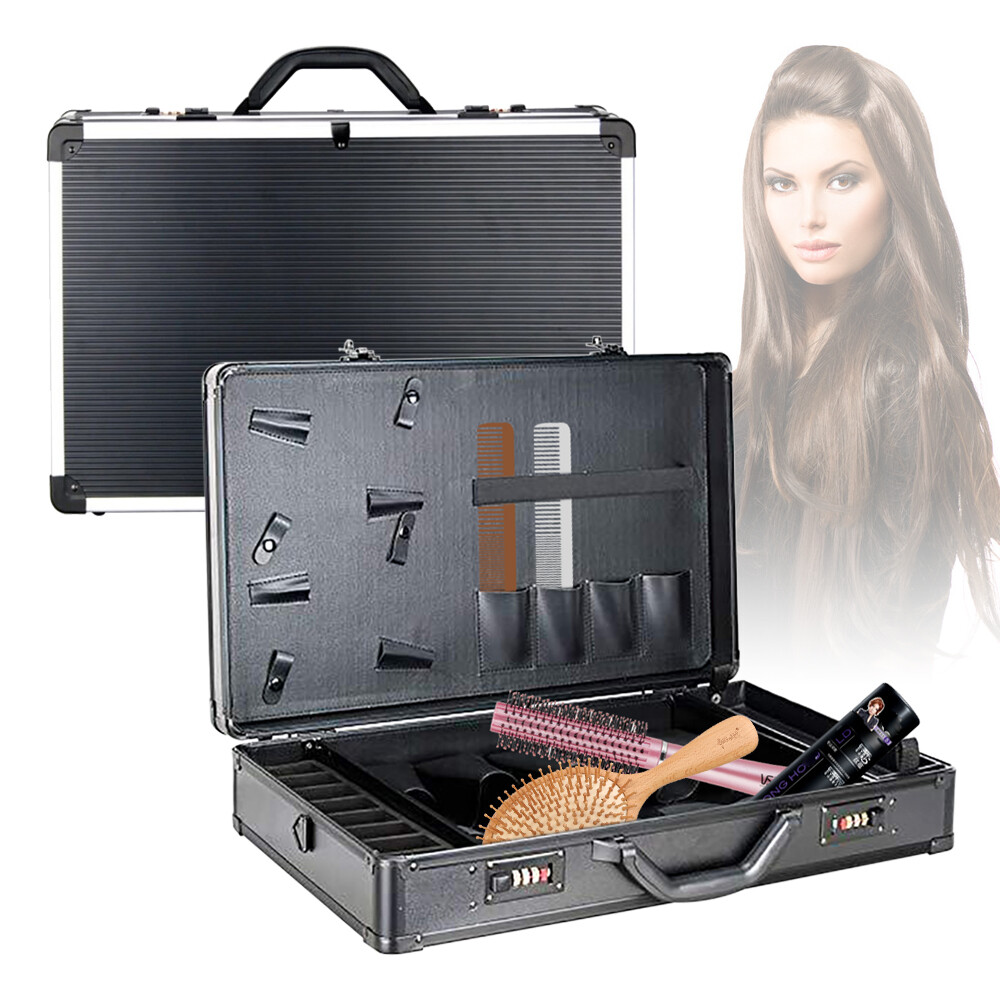 Barber Stylist Suitcase, Carrying Case, For Clippers Trimmers Scissors Tool Box