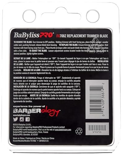 BaBylissPRO Replacement Hair Trimmer Blade Silver FX708Z for SilverFX GoldFX