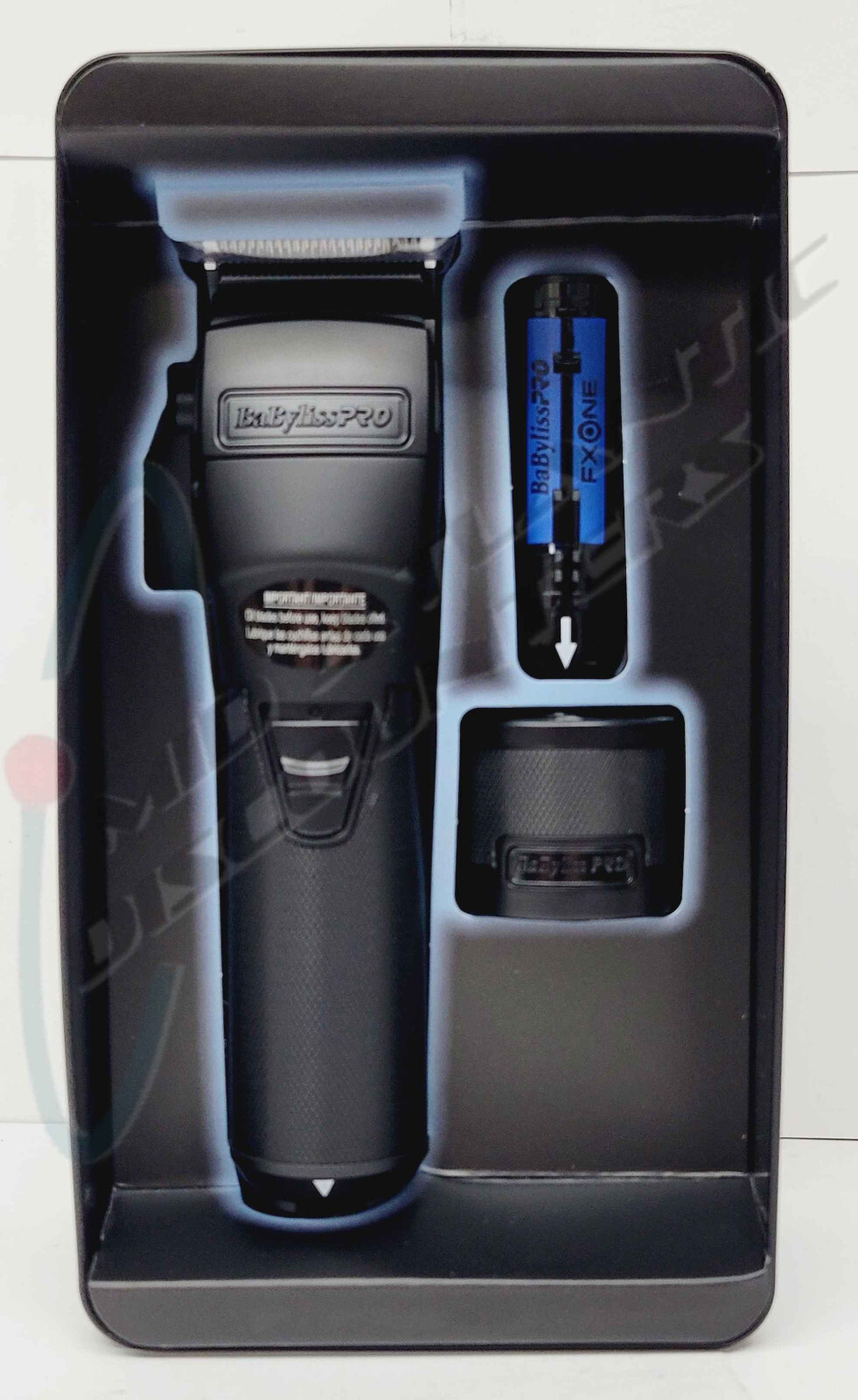 BaByliss PRO FXONE BlackFX Professional Cordless Hair Clippers, Brushless Motor