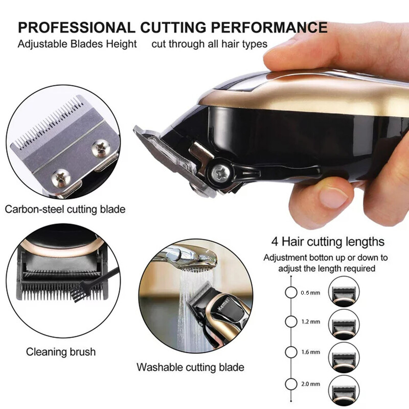 Men’s Electric Shaver Trimmer Razor Wireless Recharge Hair Beard Shaving Machine