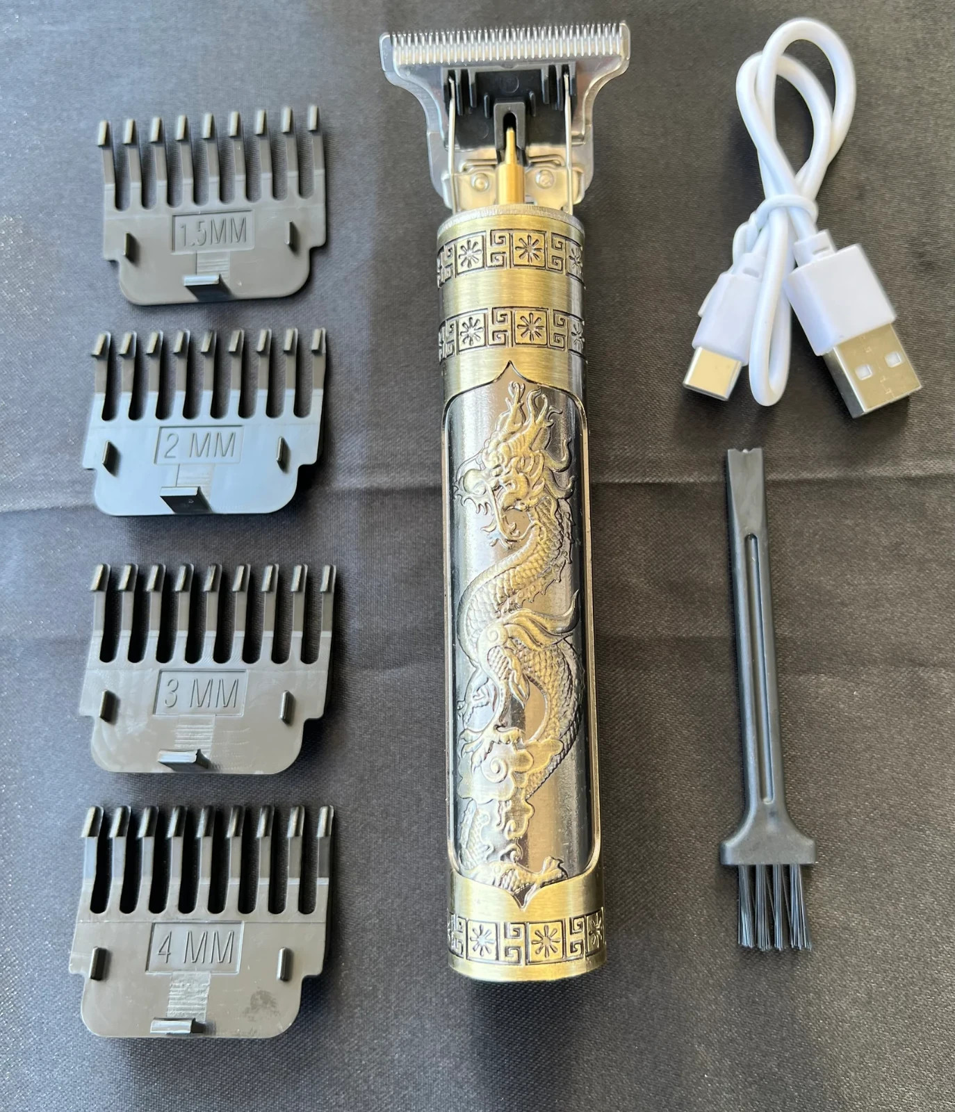 Vintage T9 Barbeador Dragon Beard Hair Trimmer Cutter Machine for Men