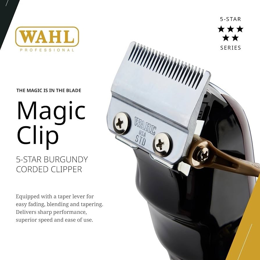 Wahl 5-Star Magic Clip Corded Clipper Model 8451 – Brand New, Unopened