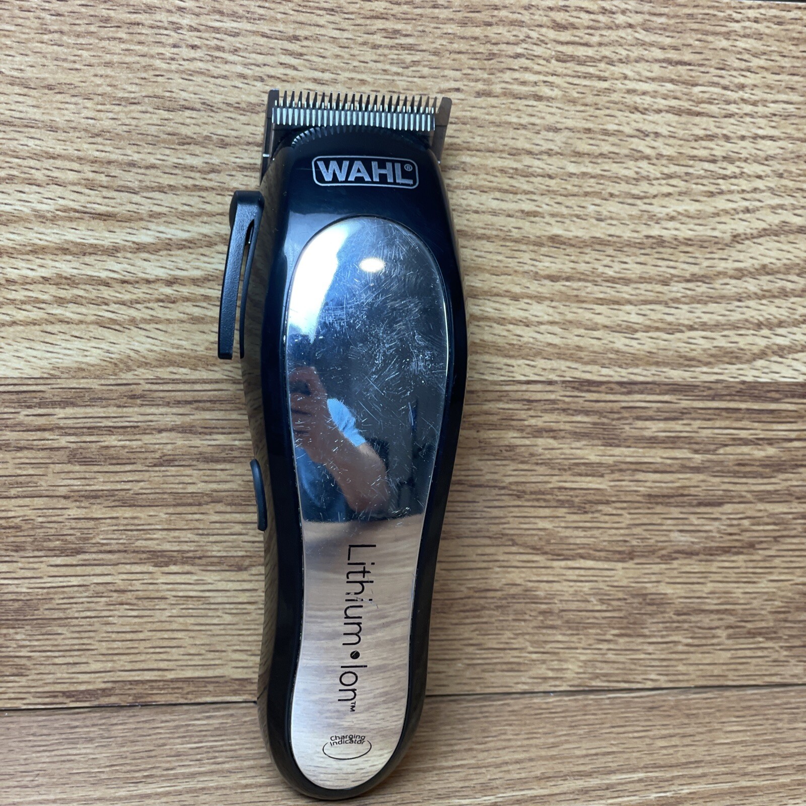 Wahl PPL Men’s Silver & Black Lithium-Ion Rechargeable Cordless Hair Trimmer