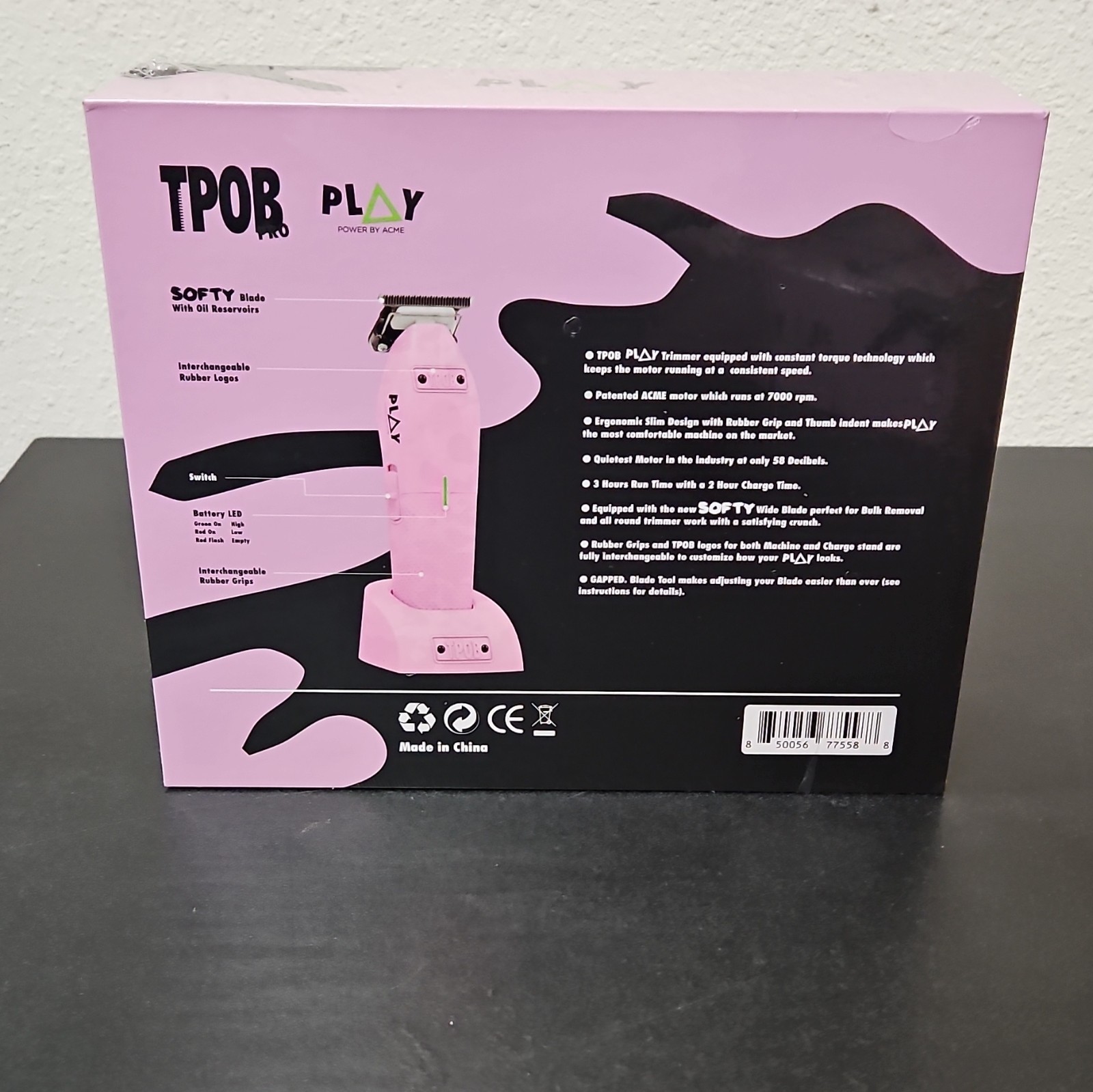 TPOB PLAY Trimmer Candy Floss Pink Edition