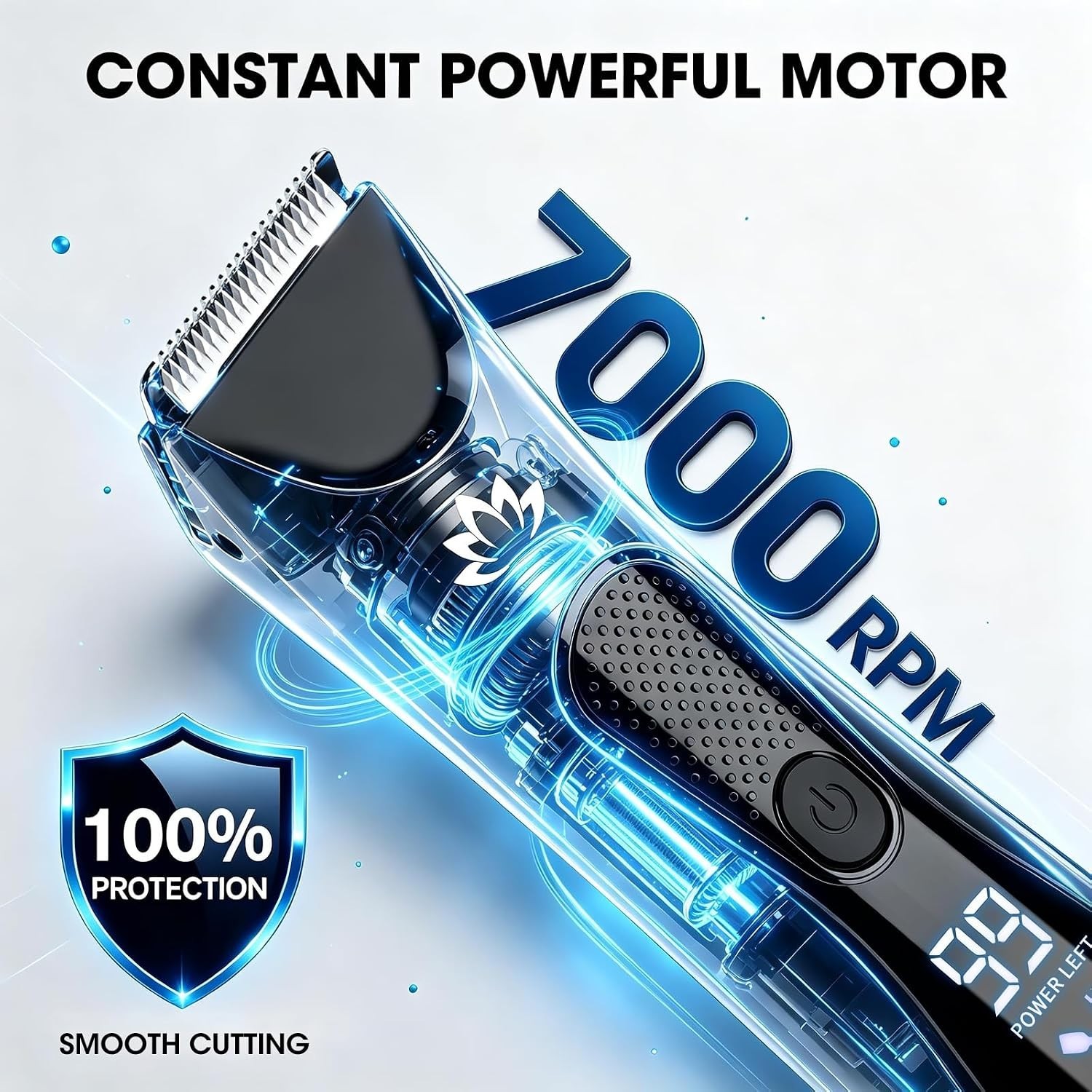Manscape Body & Pubic Hair Trimmer for Men, Groin & Ball Trimmer Men, Electri…