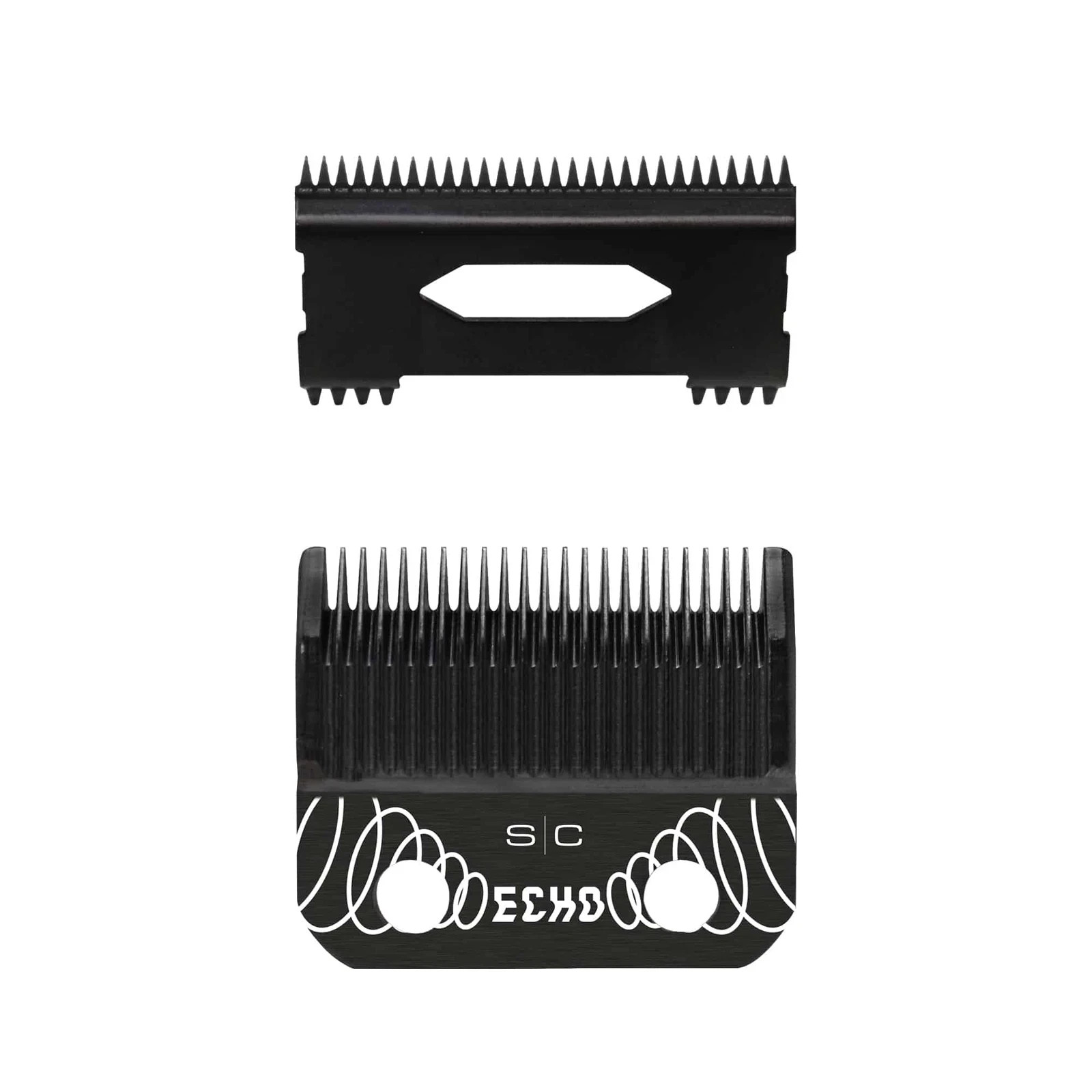 StyleCraft PRO Replacement ECHO Clipper Blade DLC Deep Tooth Cutter Set #SC545BL