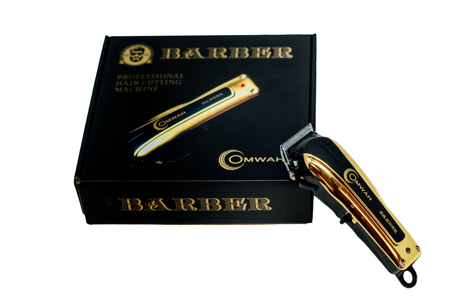 Professional Barber Hair Clipper Cordless Cutting Trimmer Kit Shaving Machine