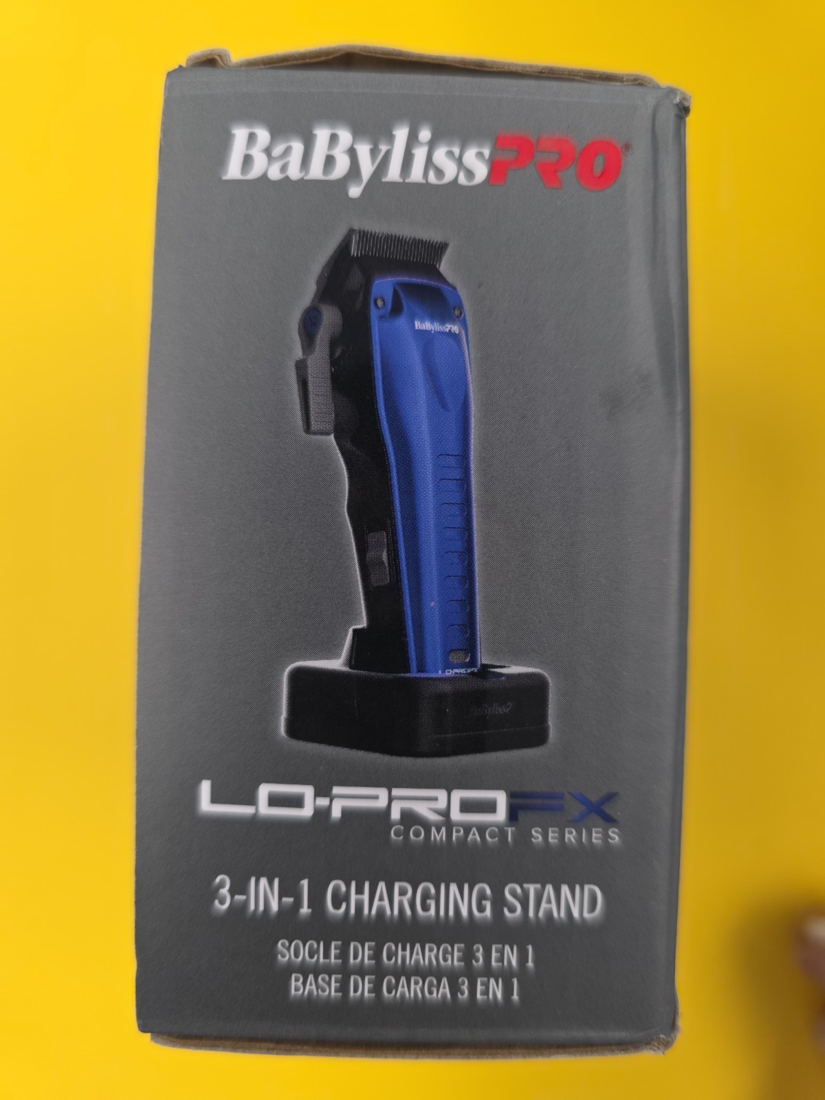 BaBylissPRO Compact Series LO-PROFX 3-in-1 Charging Stand #FXCLPB