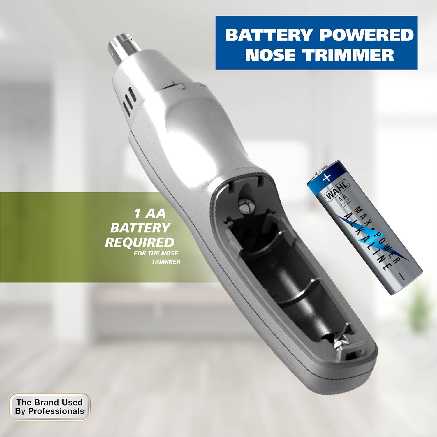 Wahl Groomsman Rechargeable Beard & Nose Trimmer Kit, 7 Guides