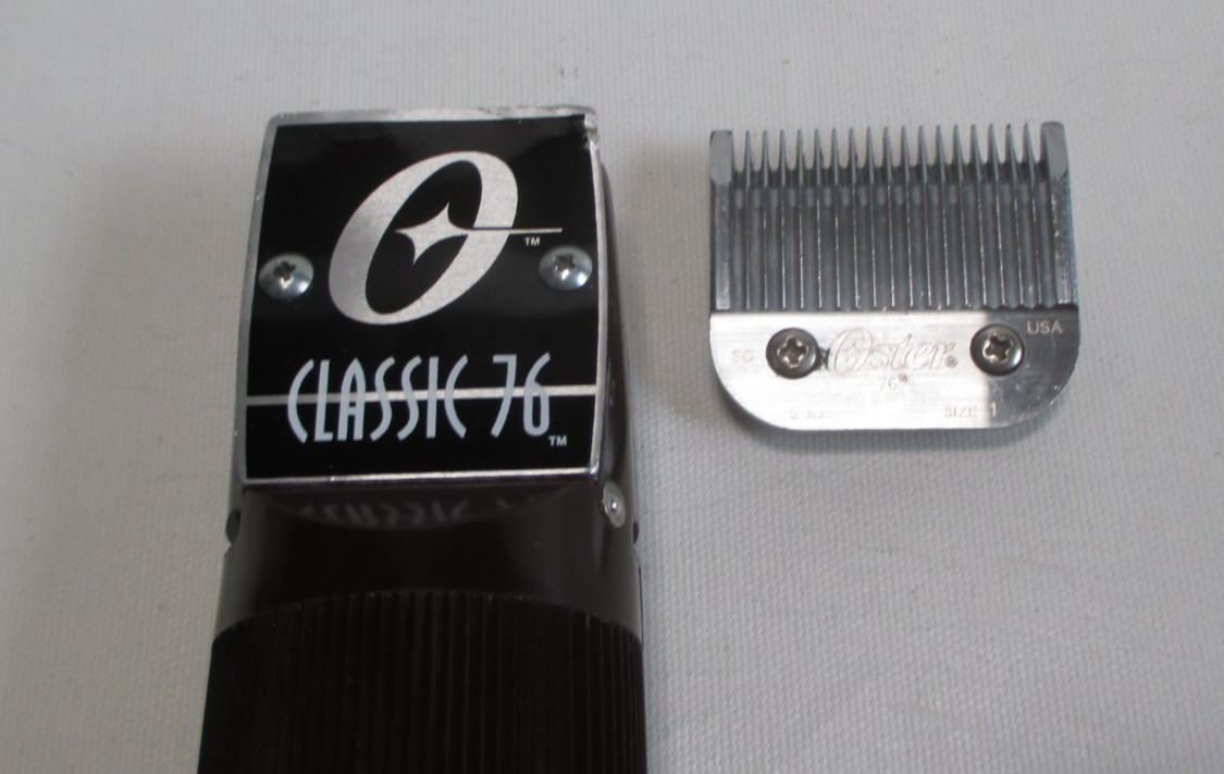 Oster Professional Classic 76 Detachable Blade 1 Speed Hair Clipper Made in USA