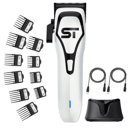 Supreme Darkstar 72 Vector Clipper – White #STC72/W | DLC Blade, 3-Hr Runtime