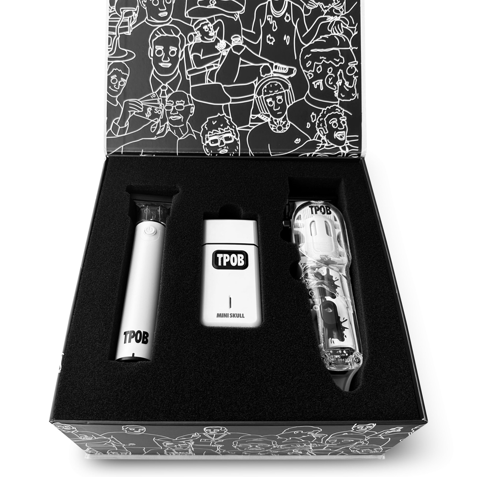 TPOB Slime 2 Professional Hair Clippers Collection White Pack