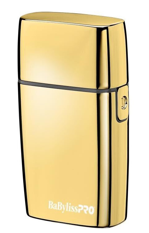 BaBylissPRO FOILFX02 Cordless Gold Metal Double Foil Shaver | FXFS2G