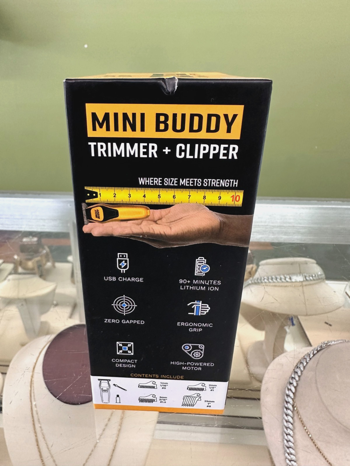 THE CUT BUDDY MINI BUDDY CORDLESS TRIMMER/CLIPPER -NEW-