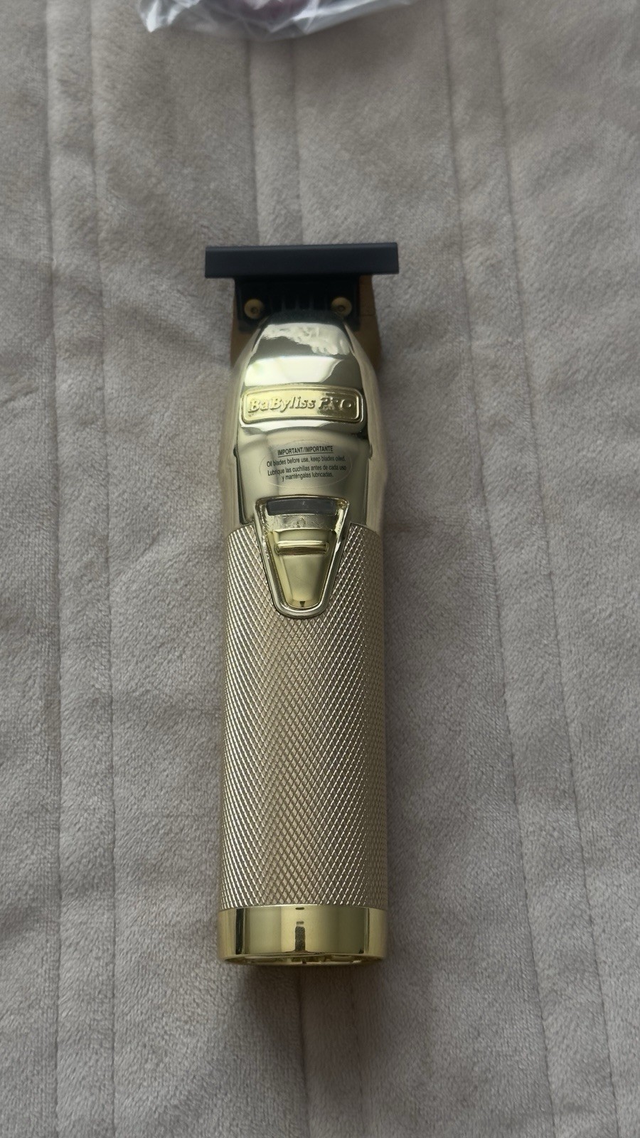 BaBylissPRO GoldFX Metal Lithium Outlining Trimmer FX707G TESTED WORKS w/ Cord