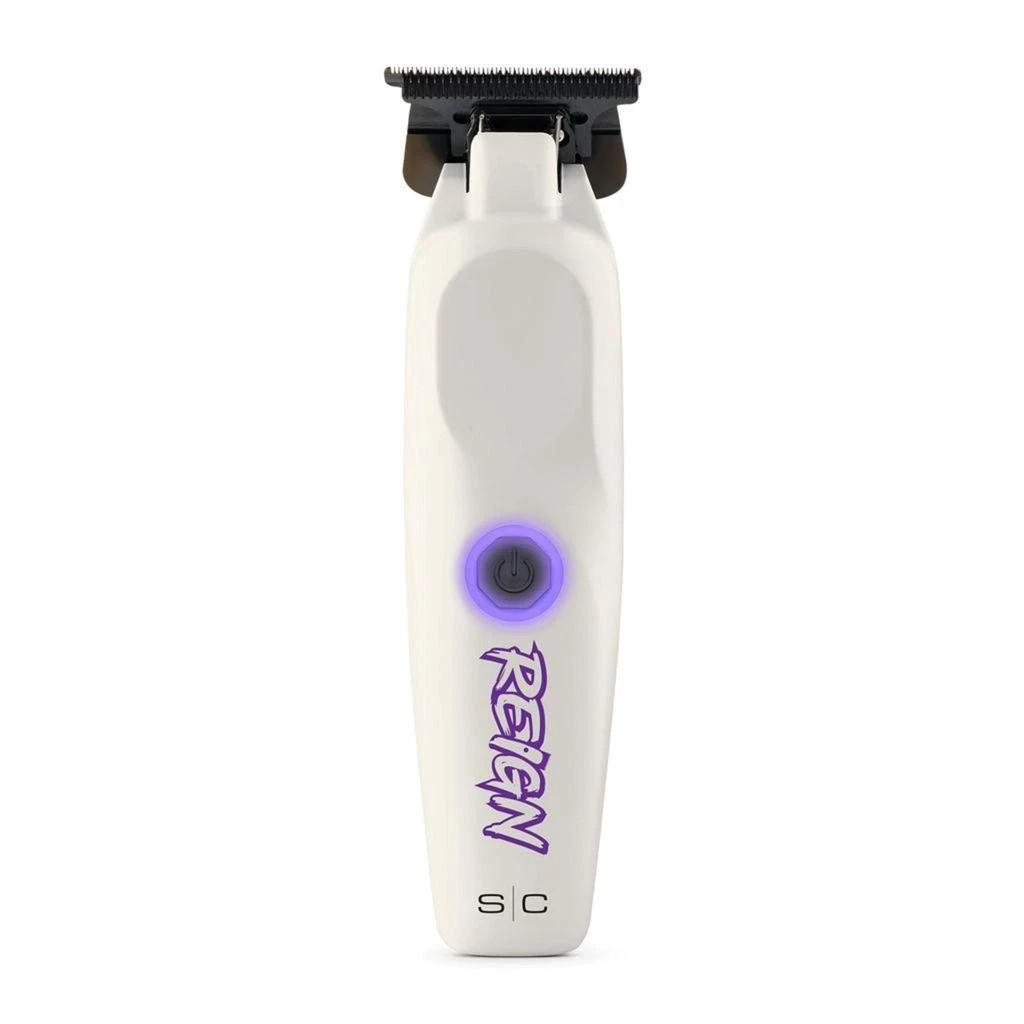 StyleCraft Pro Reign Hair Trimmer Eon Digital Brushless Motor SC422W Baber White