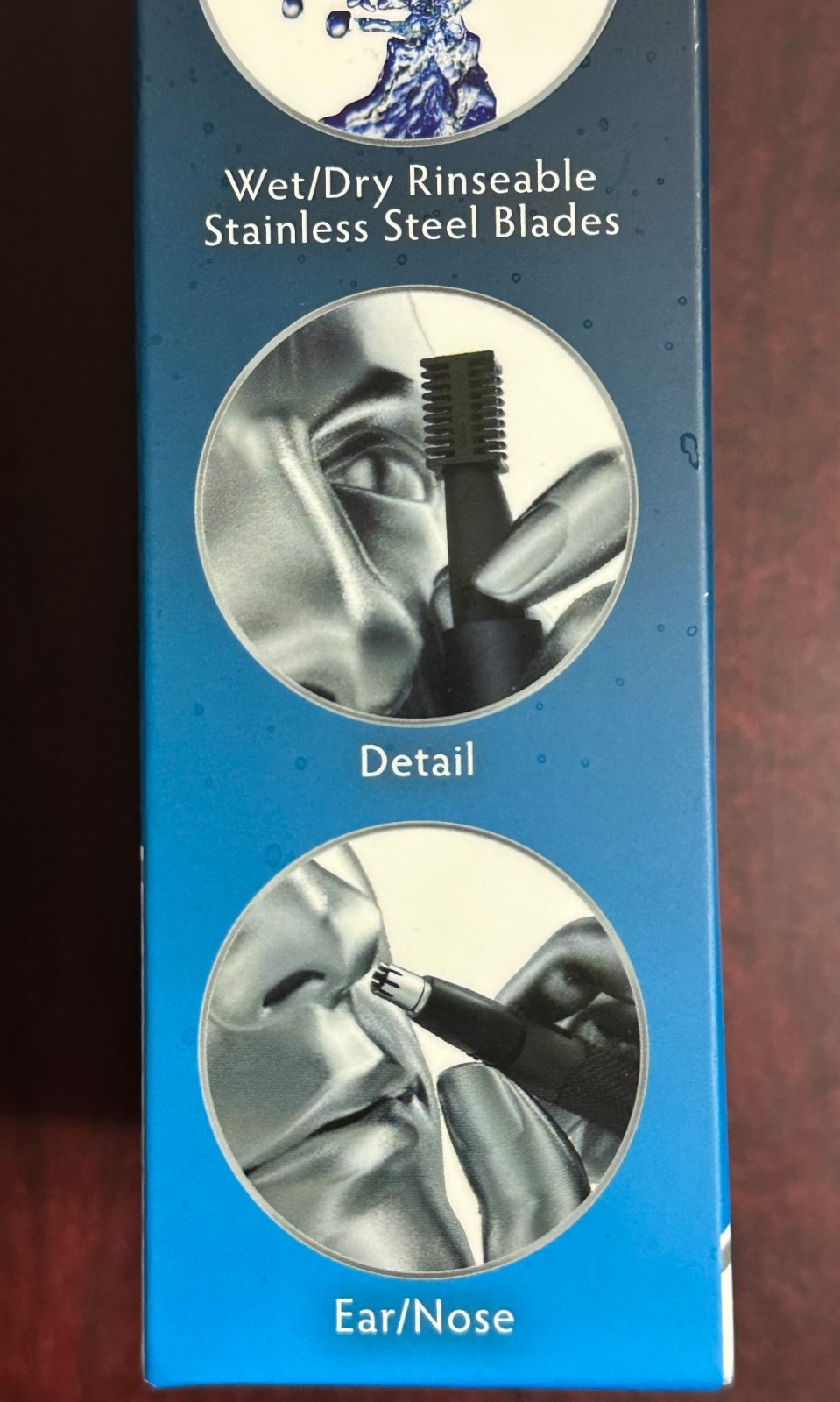 WAHL TACTICAL PRO Nose Ear LITHIUM Wet/Dry Steel Precision Detailer & Trimmer