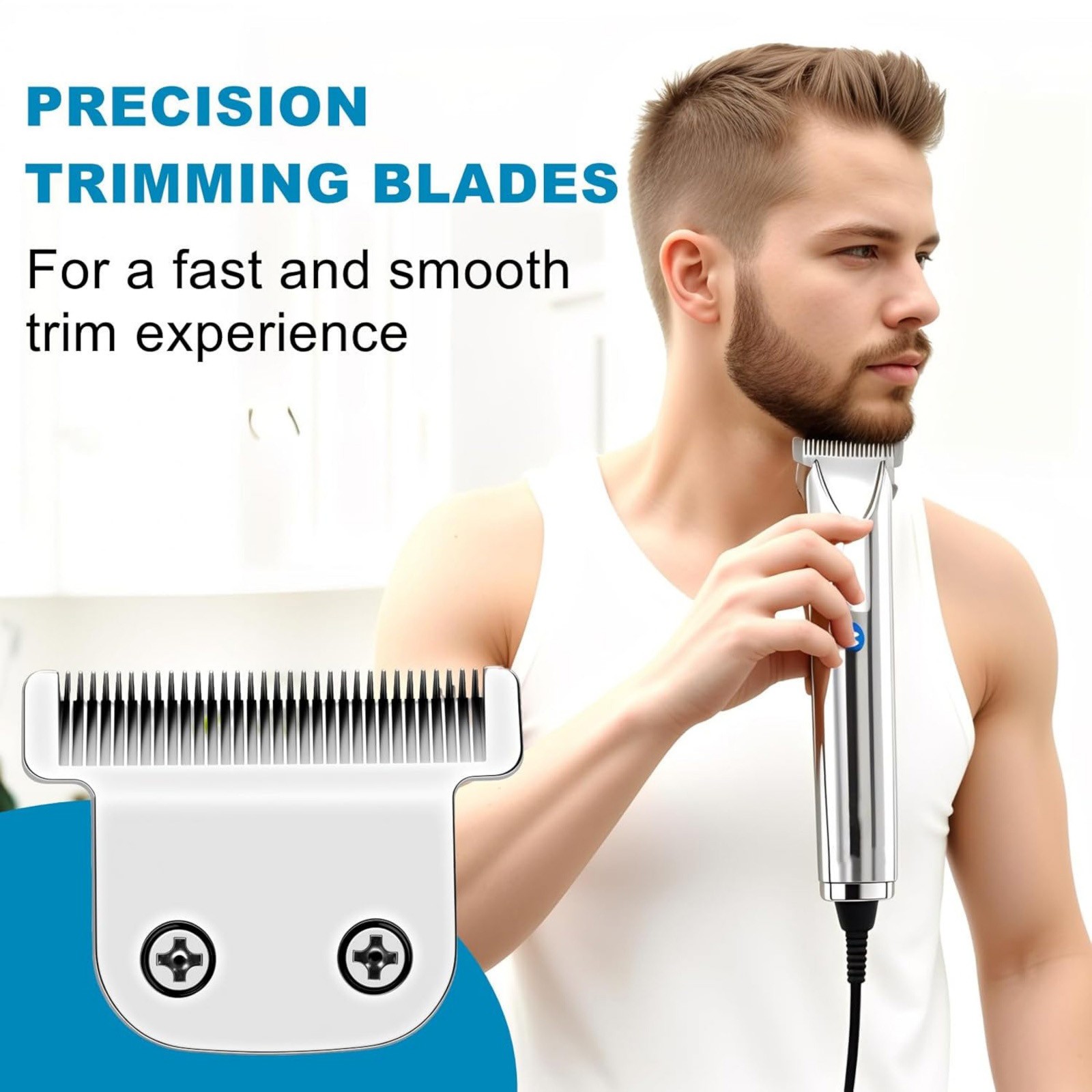 For Wahl Detachable T Blade 02144 Replacement For 9994 WSS3L SS2L 9864 9864SS