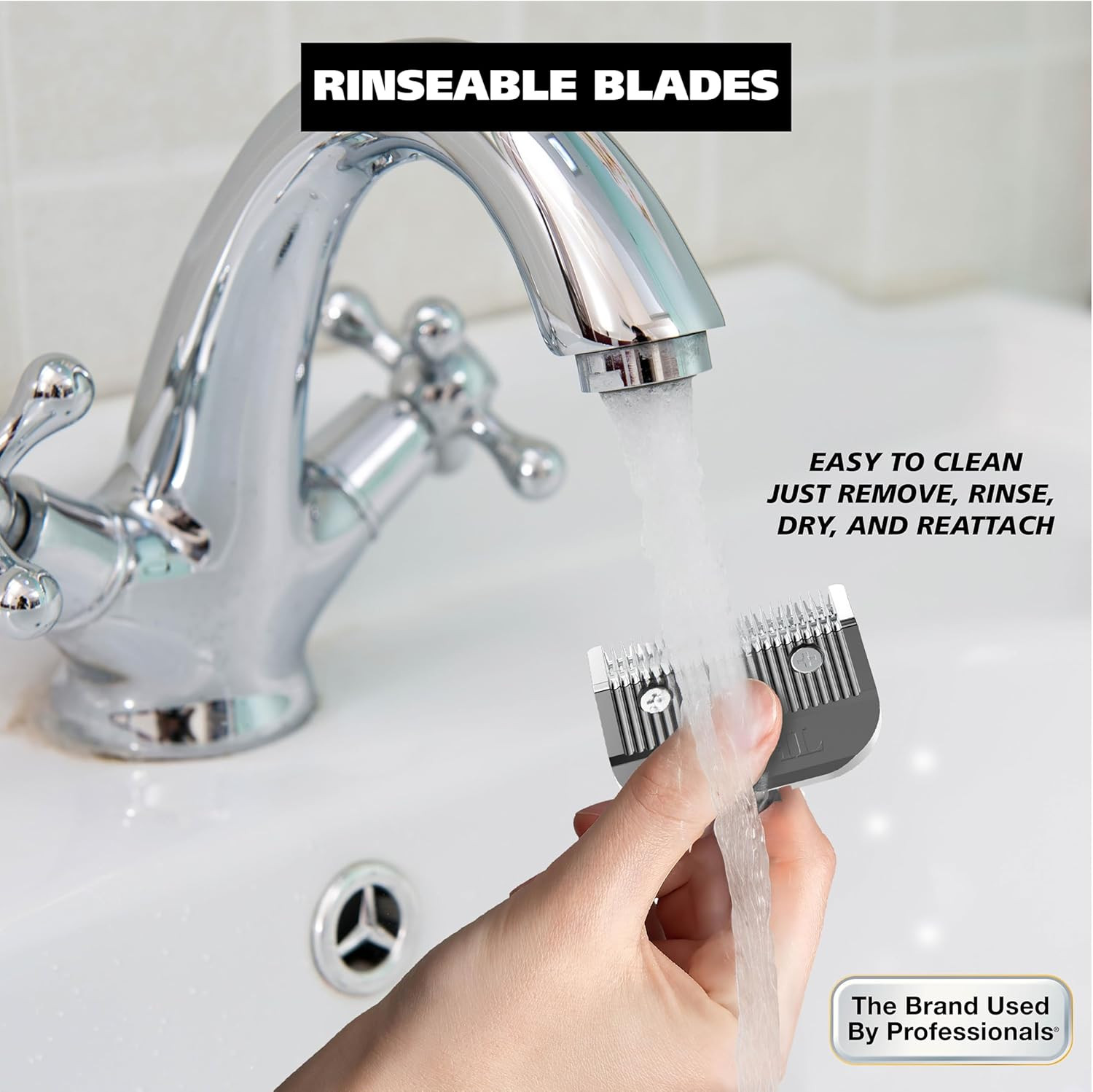Clipper Detachable Cordless Hair Clipper Blade Replacement Set