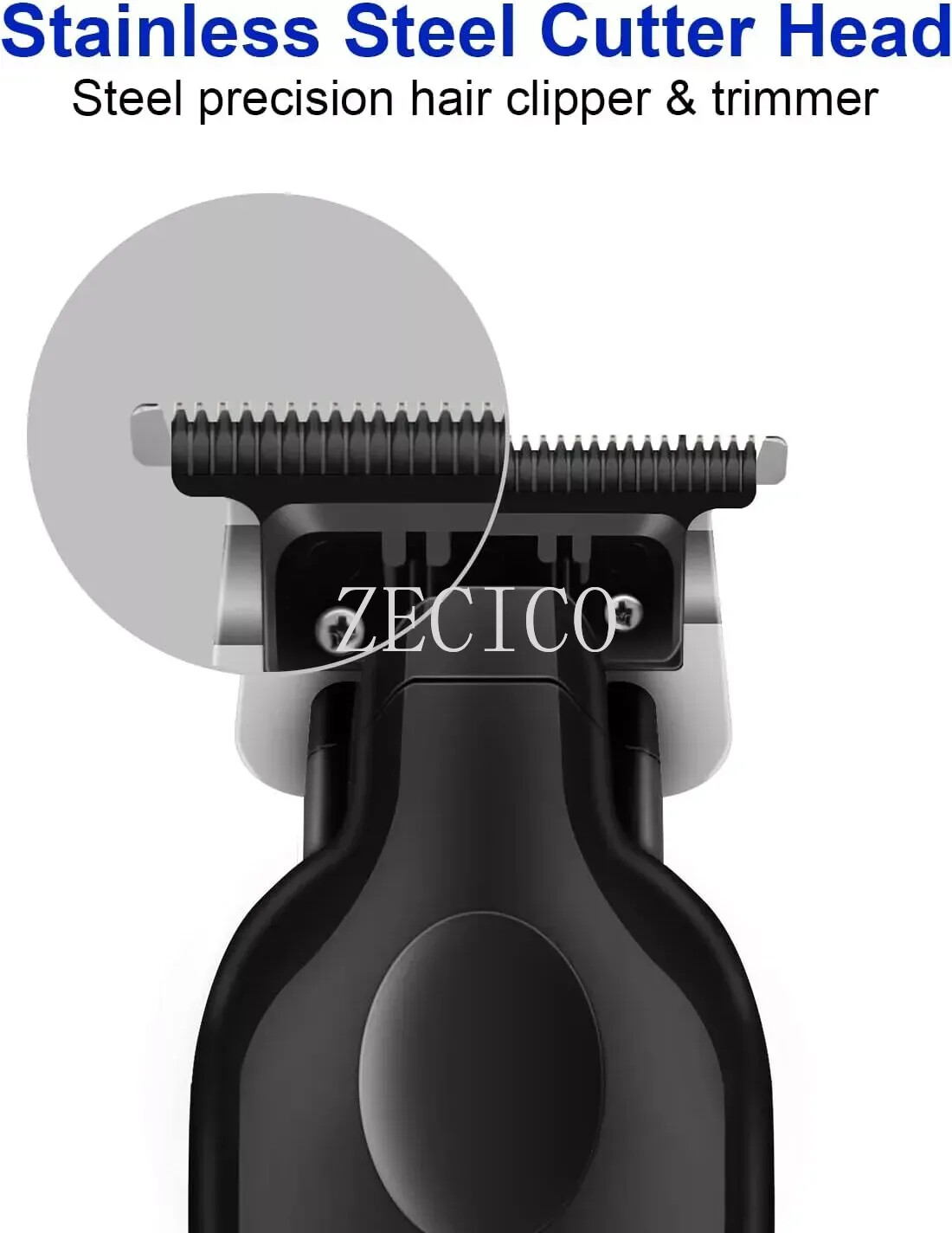 Men’s Professional Hair Clippers Cordless Trimmer Beard Cutting Machine Barber