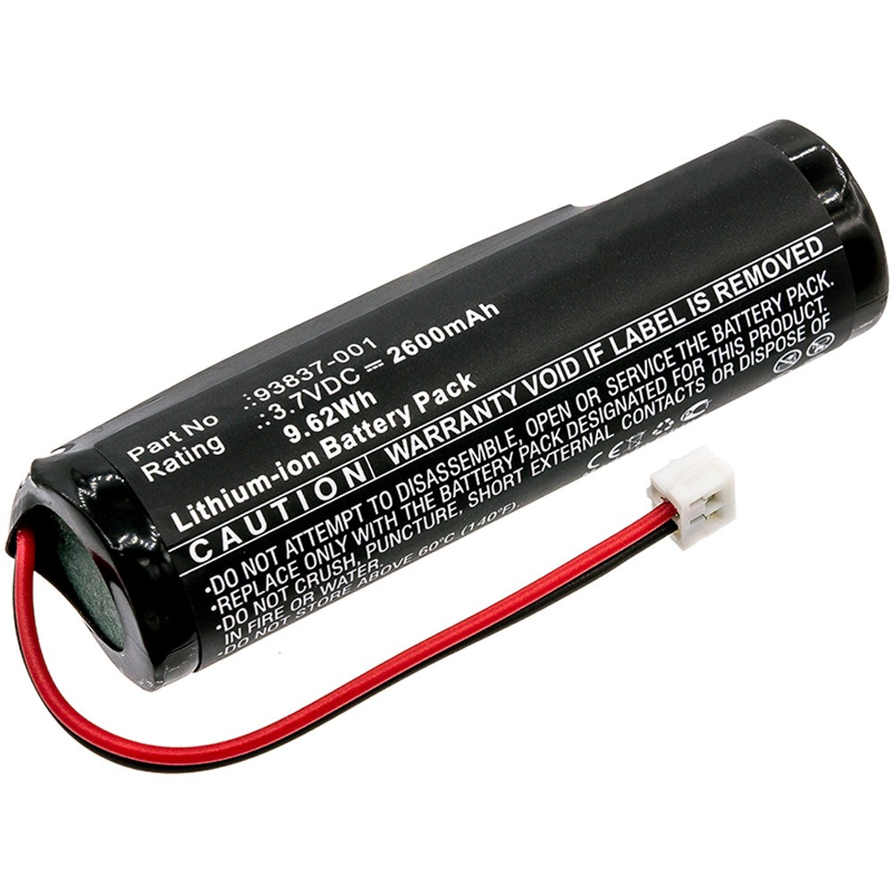 2600mAh 93837-001 Battery for Wahl Magic Clip, Senior,Designer Cordless Clippers