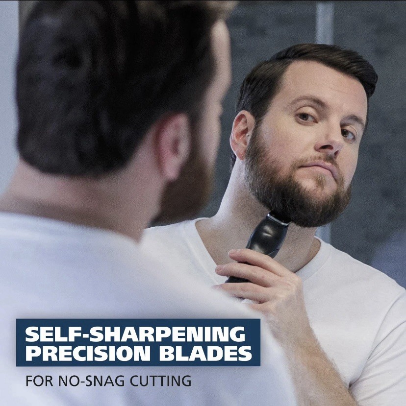 Wahl Lithium Ion Detachable Blade Beard Trimmer Shaver 11pc Grooming Kit 9888