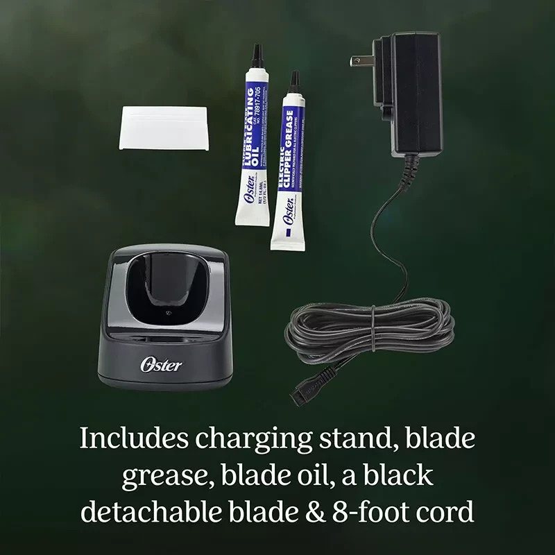 Oster Classic 76 Detachable Blade Cordless Clipper & Blade Black 156486