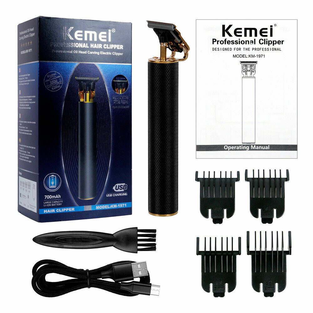 Kemei Professional Electric Hair Clipper Cordless Trimmer Hair Cutting Shaver