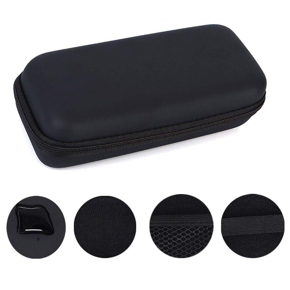 Trimmer Case Travel Bag EVA Semi Hard Shell Zipper Storage Razors Mesh 7.5″ 4″ 1