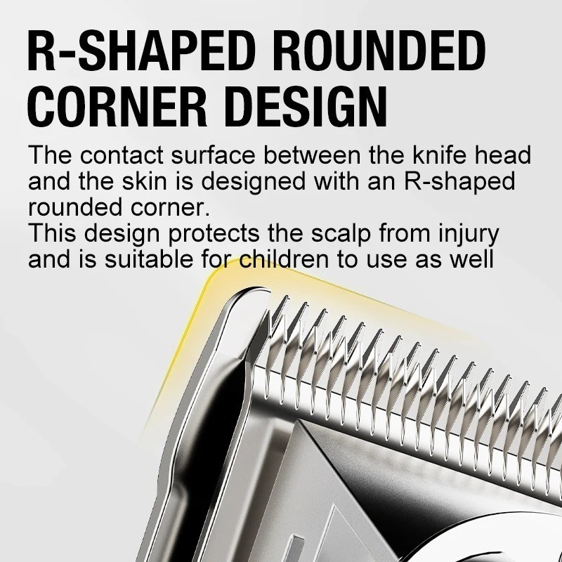 Professional Hair Clippers Trimmer Mens Barber Hair Cutting kit Machine Cordless