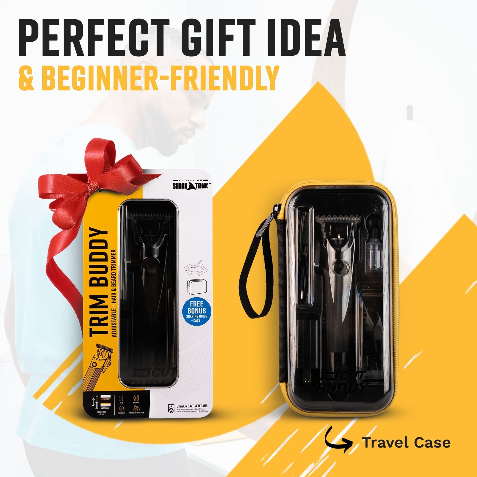 Trim Buddy – Cordless Trimmer + Shaper Combo