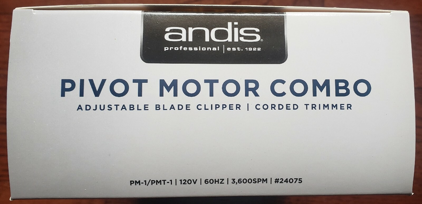 Andis Pivot Motor Clipper & Trimmer Combo and Guides w/Blade Brush