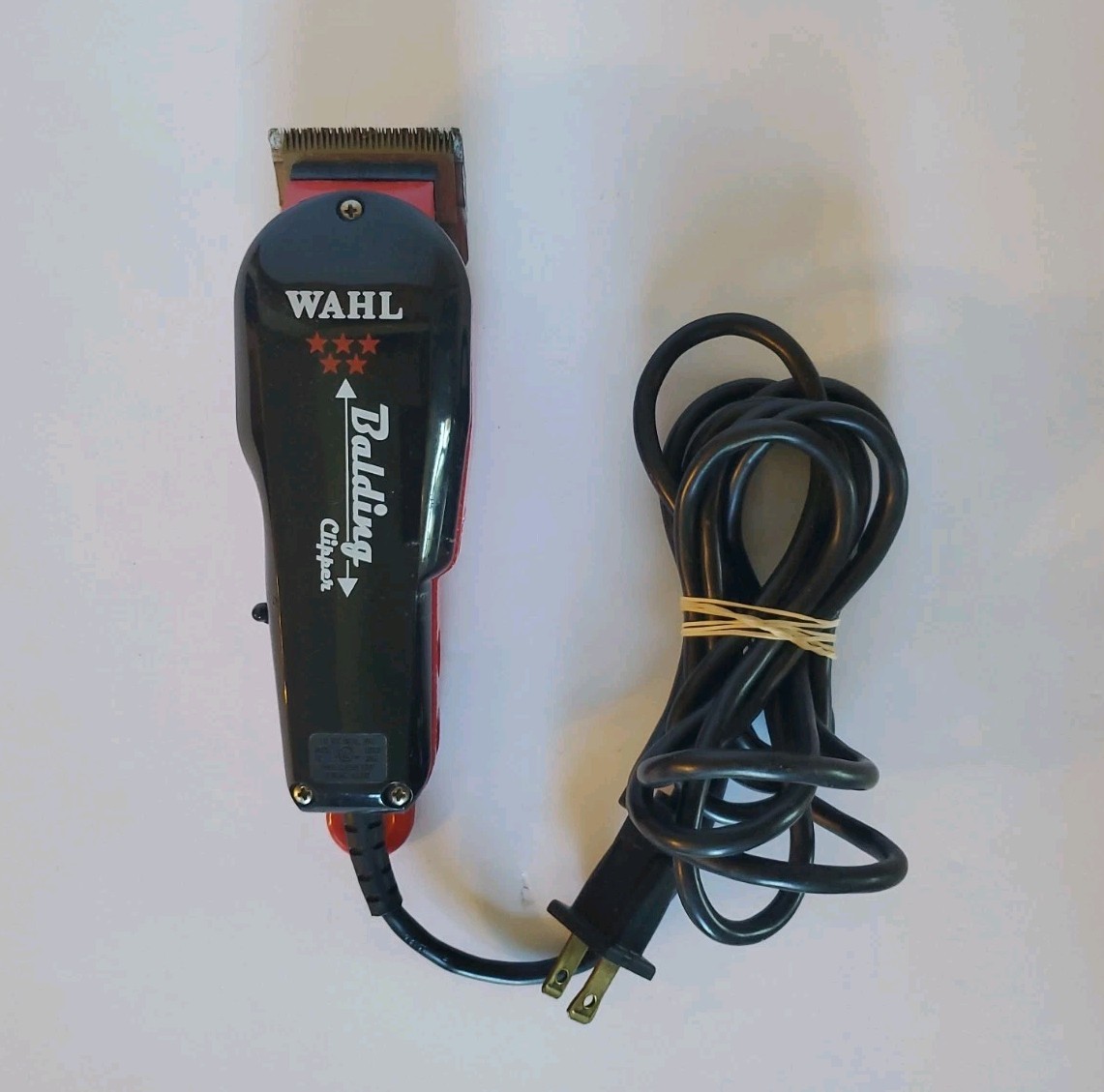 Wahl Professional 5 Star Balding Clipper Red Black 8110 And 8 Pack Cutting Guide