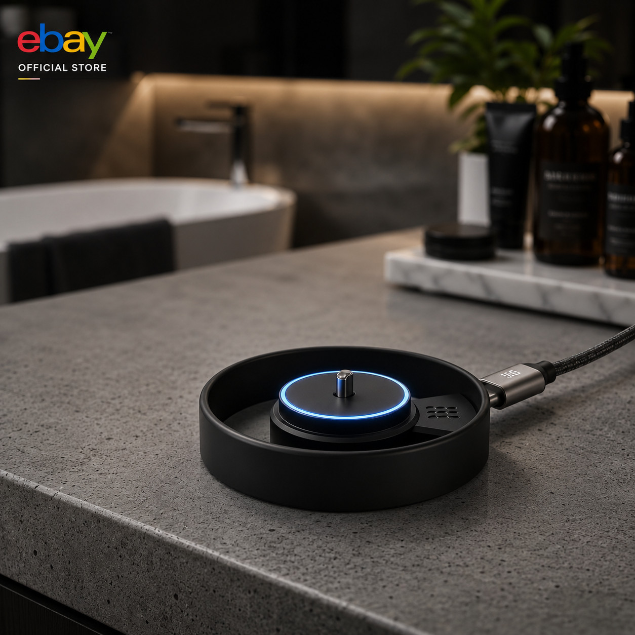USB-C Trimmer Charging Dock Stand Base for Beard Hair Clippers Barber Accessorie