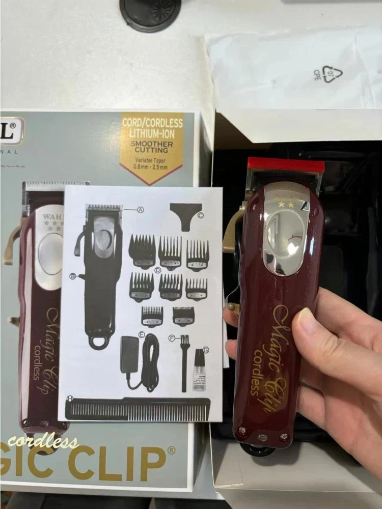 Wahl Professional – 5-Star Cord/Cordless Magic Clip #8148-90+ Minute Run Time