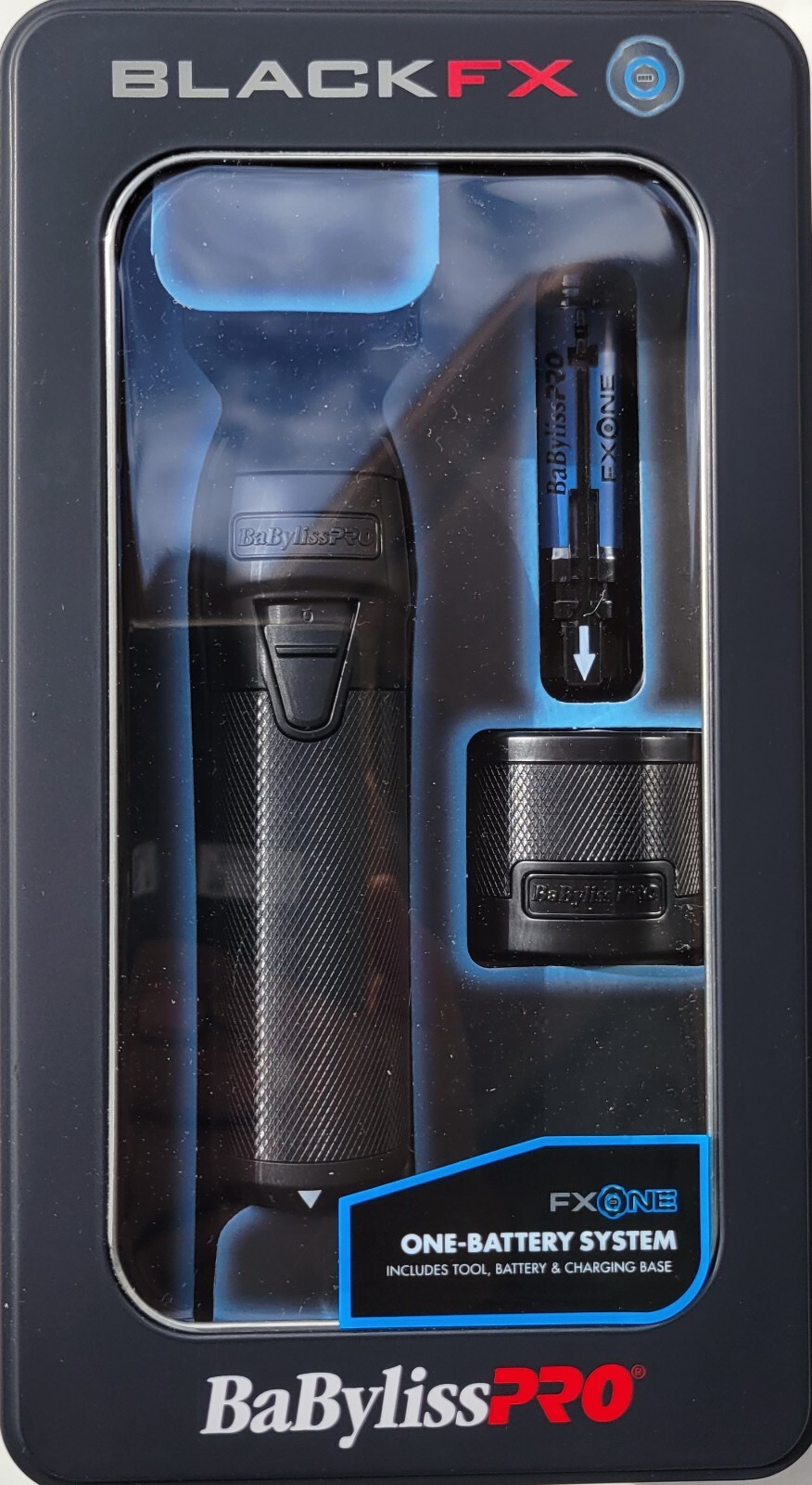 Babyliss AllMetal Matte Black Cordless Trimmer FXONE #FX799MB N1 Brushless Motor