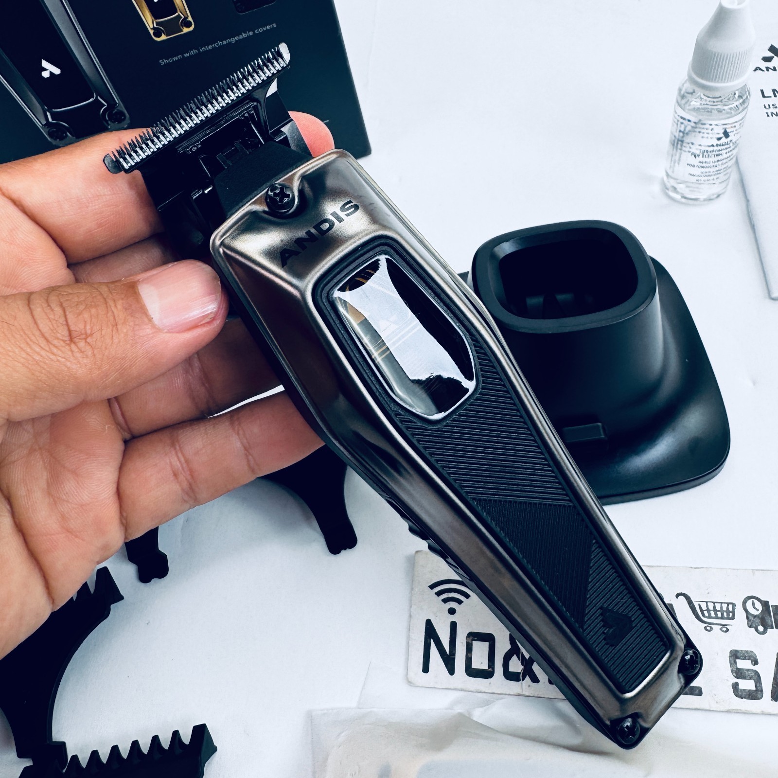 Andis 562703 Recon Professional Barber Vector Motor Beard & Hair Cordless Trimme