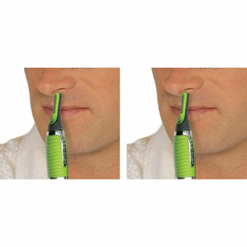 Men’s Nose Ear Face Neck Eyebrow Hair Mustache Beard Trimmer Shaver Clipper US
