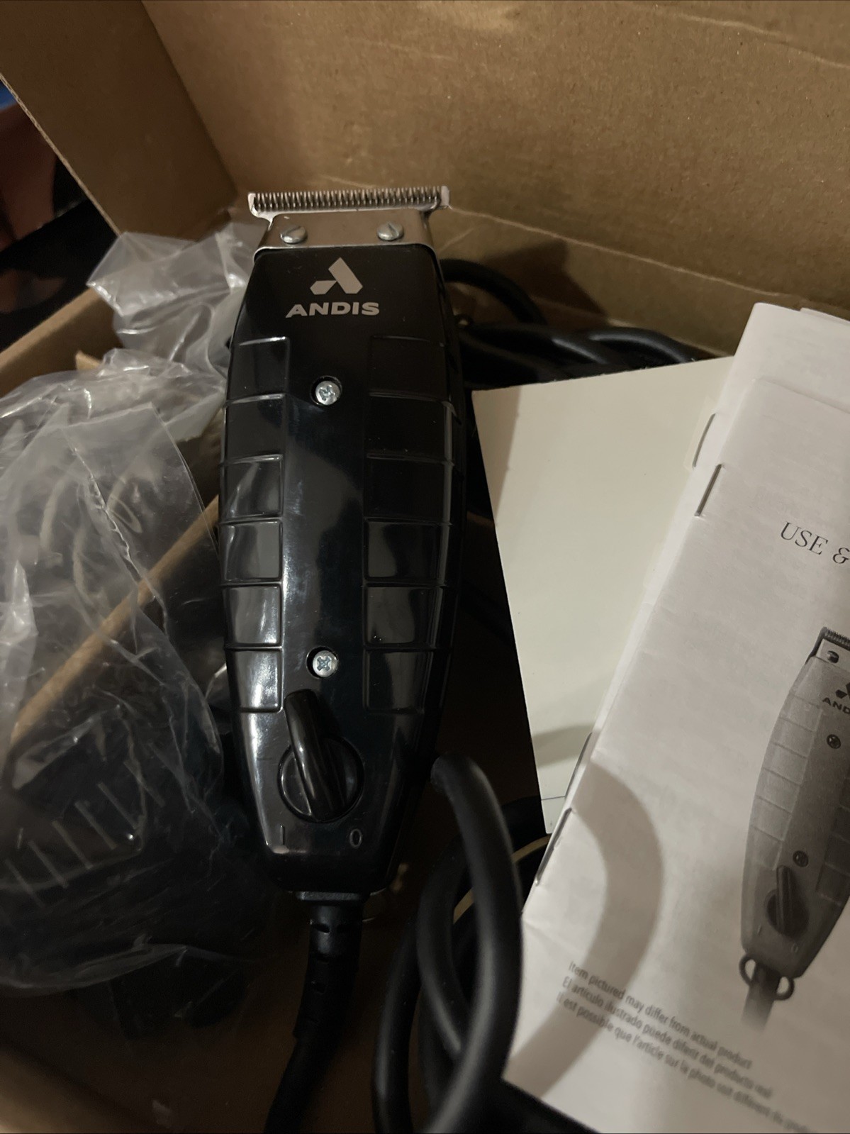 🤩 Andis T-Outliner Trimmer – Black Model G, Works, Corded