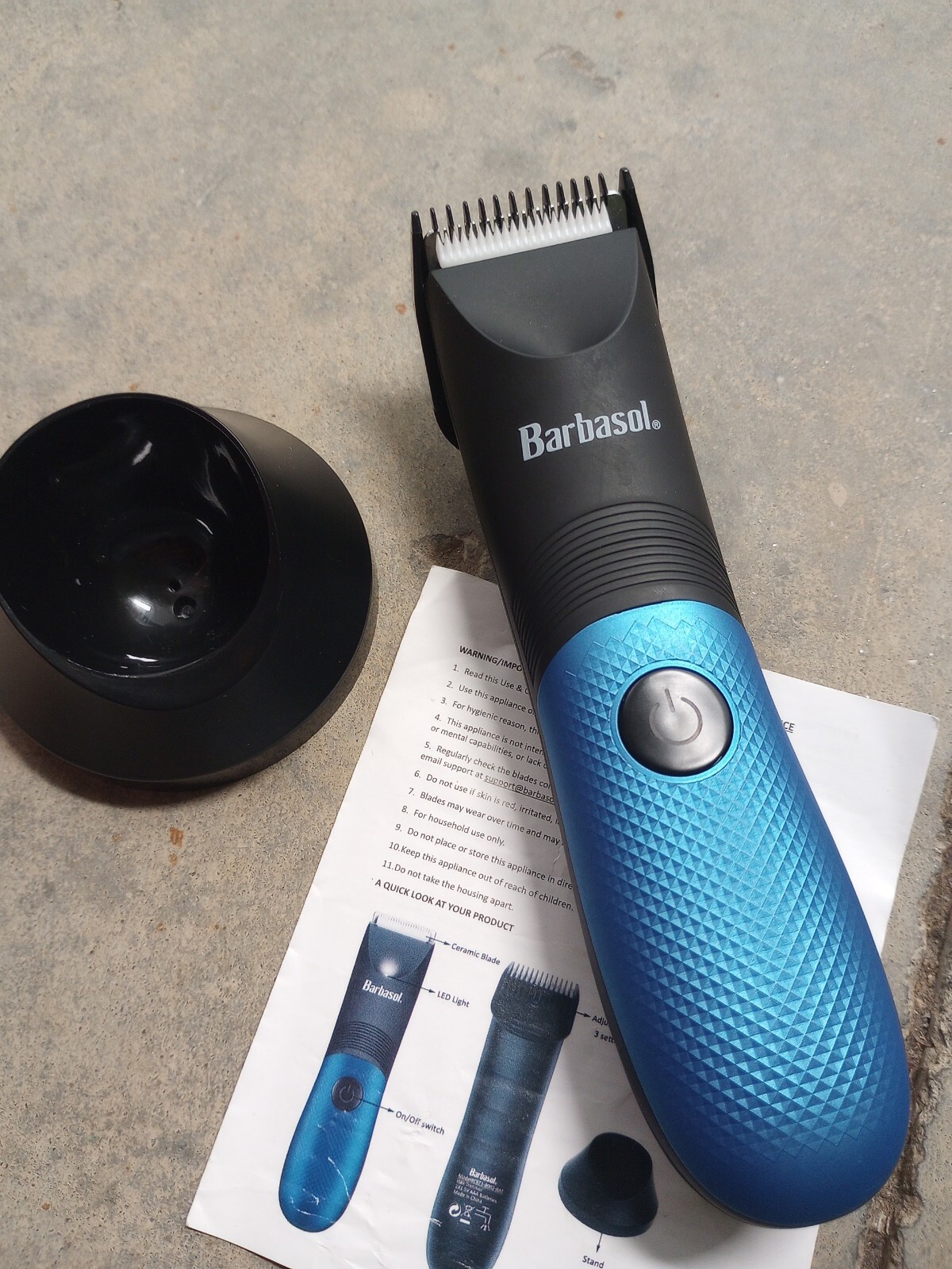 Barbasol Full Body Hair Trimmer Wet/Dry